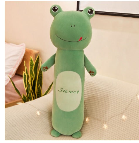 Forest Long Pillow-Green Frog – Toyghor